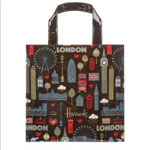 Harrod’s Glitter London Shopper Bag